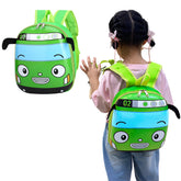 Kindergarten Cute Cartoon Kids School Bag for Boys and Girls (Green)